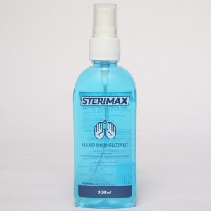 ستيريماكس محلول معقم و مطهر لليدين 100 ملل (كحول ايزوبروبيلى 76%) بخاخ أزرق