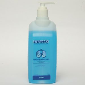 ستيريماكس محلول معقم و مطهر لليدين 500 ملل (كحول ايزوبروبيلى 76%)  أزرق