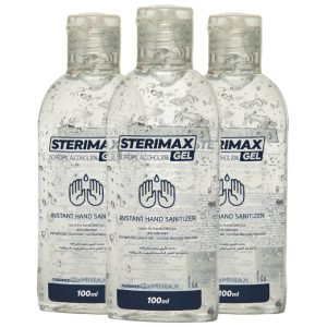ستيريماكس جيل معقم ومطهر لليدين 100ملل شفاف عرض 3 عبوات