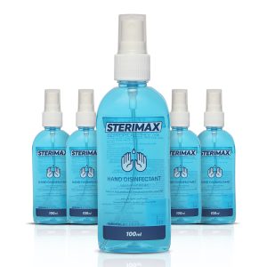 ستيريماكس محلول معقم و مطهر لليدين 100 ملل (كحول ايزوبروبيلى 76%) بخاخ أزرق عرض 6 عبوات