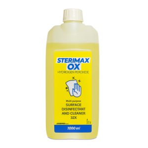 ستيريماكس أو إكس محلول معقم و مطهر ومنظف للأسطح متعدد الإستخدامات 1000 ملل مركز
