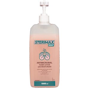 ستيريماكس صابون منظف و مطهر لليدين 1000 ملل  وردى