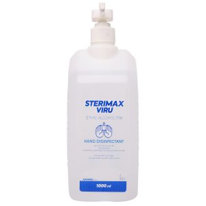 ستيريماكس فايرو محلول معقم و مطهر لليدين 1000 ملل (كحول ايثيلى 70%) شفاف